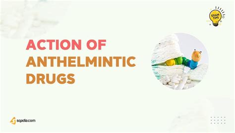 Action of Anthelmintic Drugs