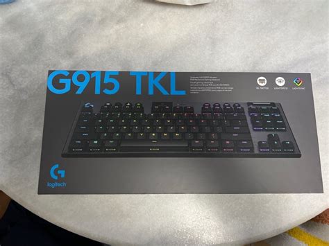 Logitech G915 TKL (Tactile Switches) BNIB, Computers & Tech, Parts ...