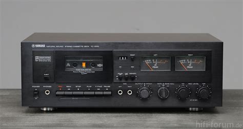 Yamaha TC-1000 - Stereo Cassette Deck | AudioBaza