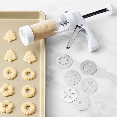 Williams Sonoma x Kuhn Rikon Spritz Cookie Press and Decorating 22 ...