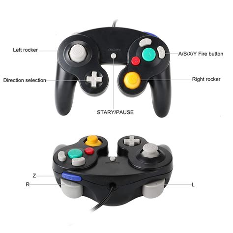 GameCube Controller for Nintendo Wii and GameCube [2 Packs]