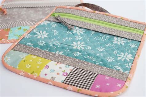 Patchwork Project Bag Tutorial - A Quilting Life