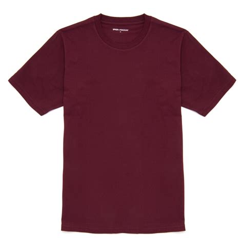 T-Shirt // Burgundy // Set of 3 (2XL) - Spier & Mackay - Touch of Modern