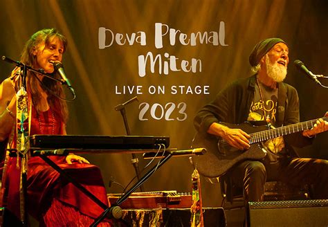 Deva Premal and Miten Live on stage 2023-10-08 kl 19.00 | Konserthuset Stockholm