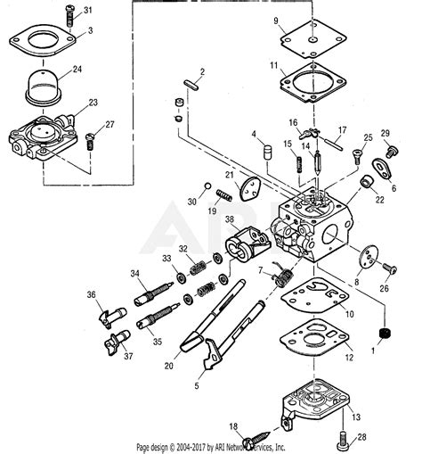 Small Engine Carburetor Diagram