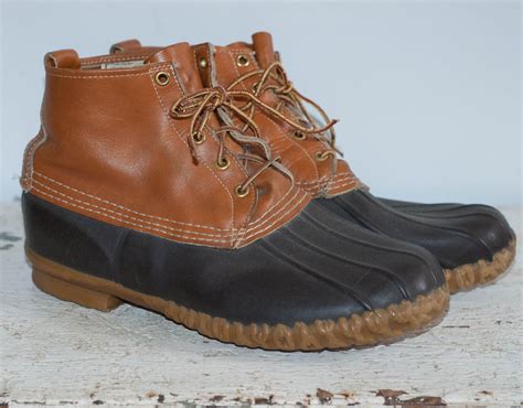 L.L. Bean Duck Boots Men's size 10 by vieuxManteau on Etsy