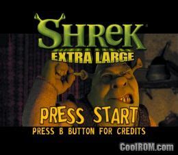 Shrek Extra Large ROM (ISO) Nintendo Gamecube - CoolROM.com