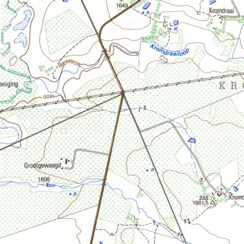 2629DB ERMELO map by Chief Directorate: National Geo-spatial Information - Avenza Maps | Avenza Maps