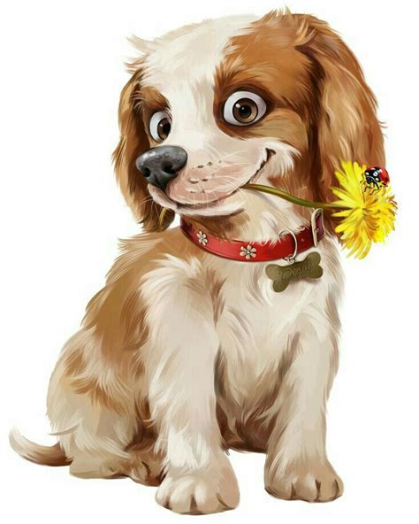 Pin by Ellibrill on PUPS ADORABLE PAINTS | Cute dog drawing, Cute animal illustration, Puppy ...