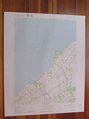 Brocton New York 1979 Original Vintage USGS Topo Map: (1979) Map | RareMapsandBooks