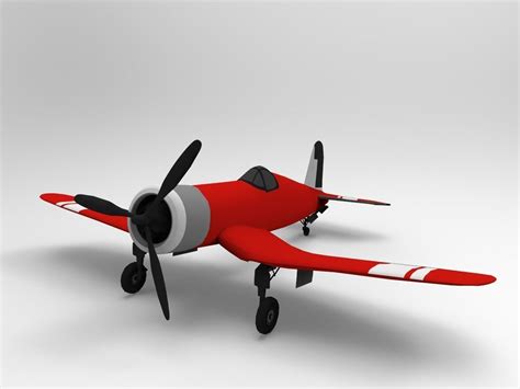 flying Airplane 3D model | CGTrader