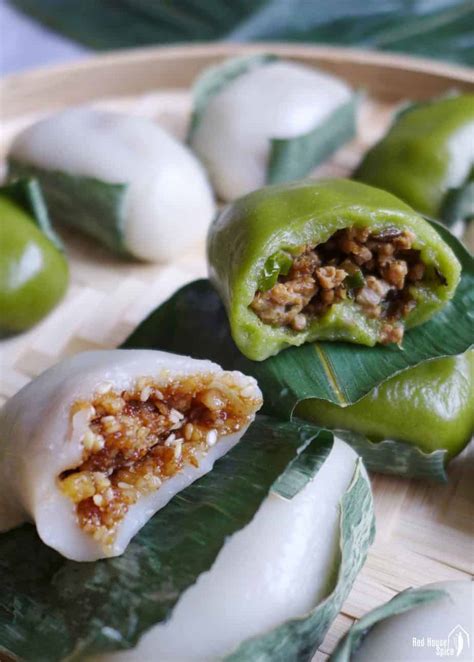 Sichuan leaf-wrapped sticky rice cakes (Ye’er Ba, 叶儿粑) - Red House Spice