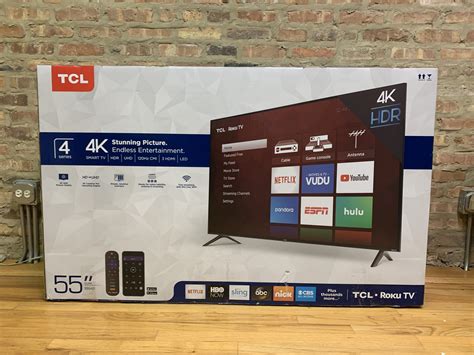TCL 55" Class 4K UHD LED Roku Smart TV HDR - SilverEtechs