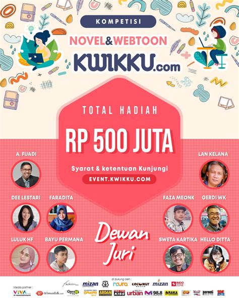 Lomba Menulis Novel & Webtoon Terbaru Oleh KWIKKU - Blognya Ardan