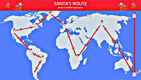 Santa's Christmas journey: magnificent but highly inefficient