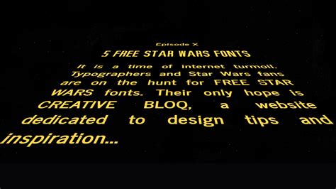 7 epic Star Wars fonts | Creative Bloq