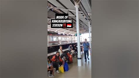 Inside of Rangkasbitung Station KRL commuter line indonesia ‼️ #railfans #train - YouTube