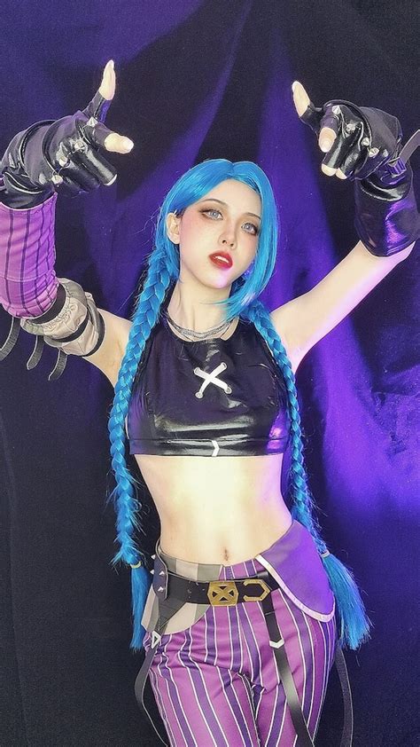 Jinx Cosplay League Of Legends