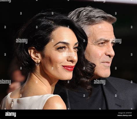 George Clooney & Amal Alamuddin attending the "Hail, Caesar!" World ...