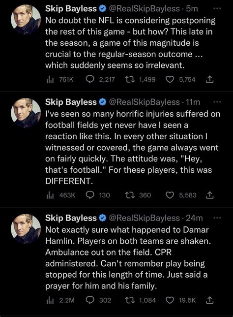 uSTADIUM on Twitter: "These tweets by Skip Bayless are beyond atrocious"