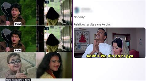 DDLJ Funny Memes and Jokes: It’s Been 25 Years, SRK-Kajol Starrer Movie ...