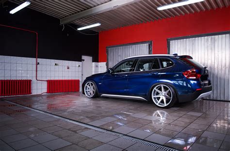 Luxurious Beast Custom Blue BMW X1 — CARiD.com Gallery