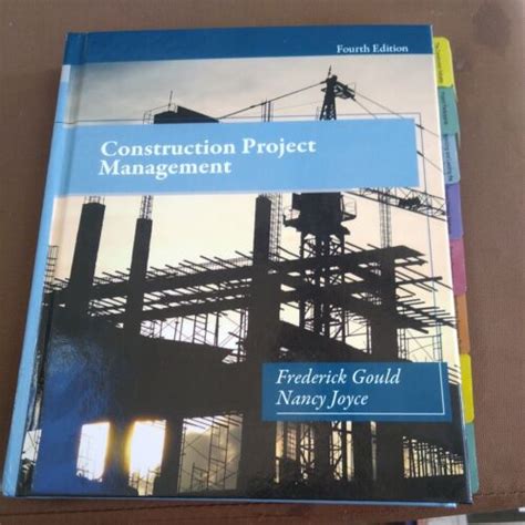 Construction Project Management isbn13: 978-0-13-2877724-4 Fourth ...