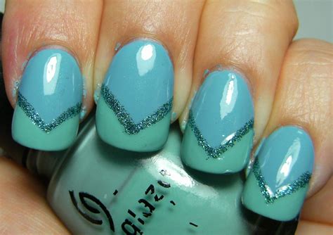 new blogs & a fun summery funky french - Make Beauty Nails