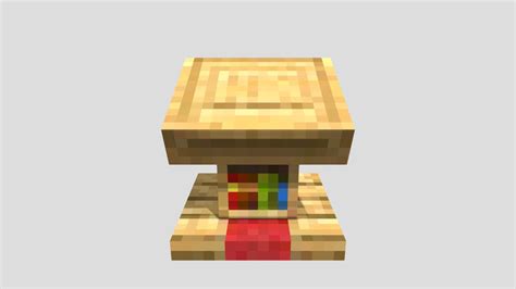 Minecraft Lectern - Download Free 3D model by Coller (@TheCollerroller) [314b5db] - Sketchfab