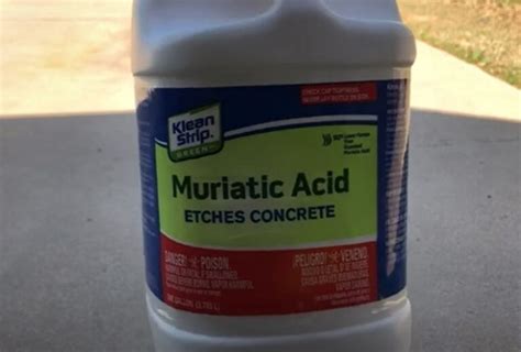 Does Muriatic Acid Dissolve Concrete? (Solved) - Forever Architect