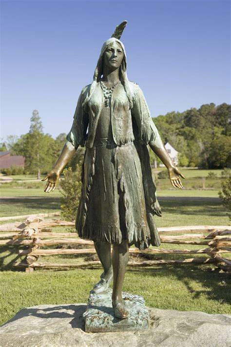 Visit James City County and the Pocahontas Statue - Virginia Association of Counties