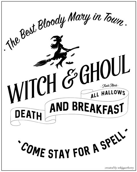 Halloween Sign Files – Whipperberry