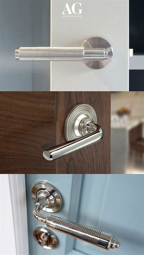 Contemporary Chrome Door Handles in 2023 | Chrome door handles, Door handles, Door hardware