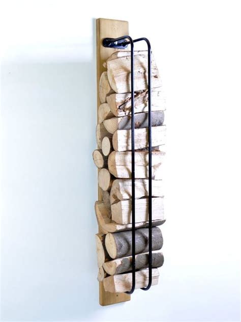 Fireplace Log Holders and Indoor Firewood Racks: 30 Decorative Modern ...