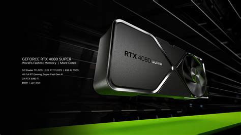 NVIDIA lança oficialmente GPU GeForce RTX 4080 SUPER - Pichau Arena