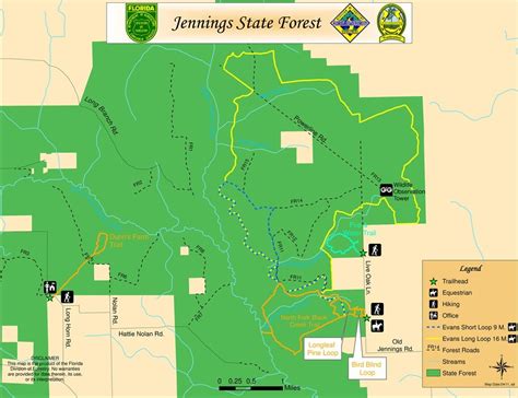 Jennings State Forest - Maplets - Jennings Florida Map | Printable Maps