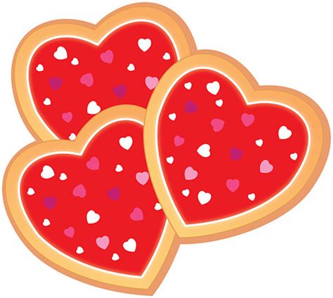 heart shaped cookie clipart - Clip Art Library