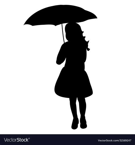 Girl With Umbrella Silhouette Clip Art | Hot Sex Picture