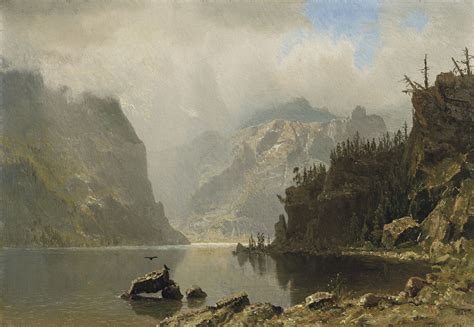 Albert Bierstadt (1830-1902) , Western Landscape | Christie's