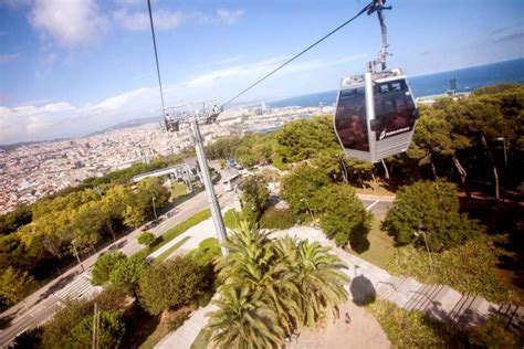 Barcelona’s Montjuïc Cable Car Ride: Round Trip Ticket | GetYourGuide