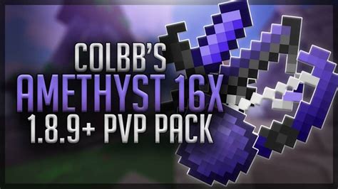 Amethyst PvP Texture Pack 1.19 → 1.18.2 | TexturesPack.com