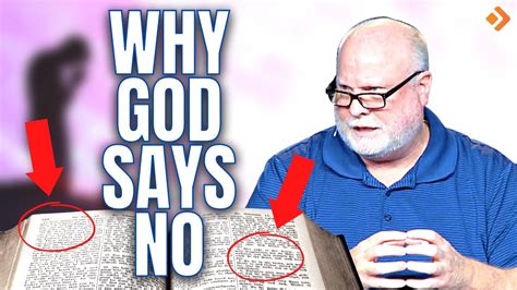 Why God Says NO to Prayer | Pastor Allen Nolan Sermon - YouTube