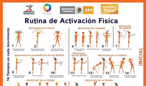 ACTIVIDAD FÍSICA Y DEPORTE: RUTINA DE ACTIVACIÓN FÍSICA