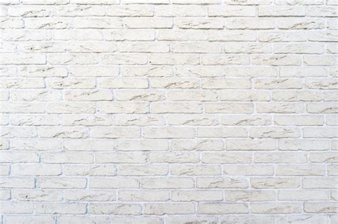 White Brick Wall Background Texture - Wall Design Ideas