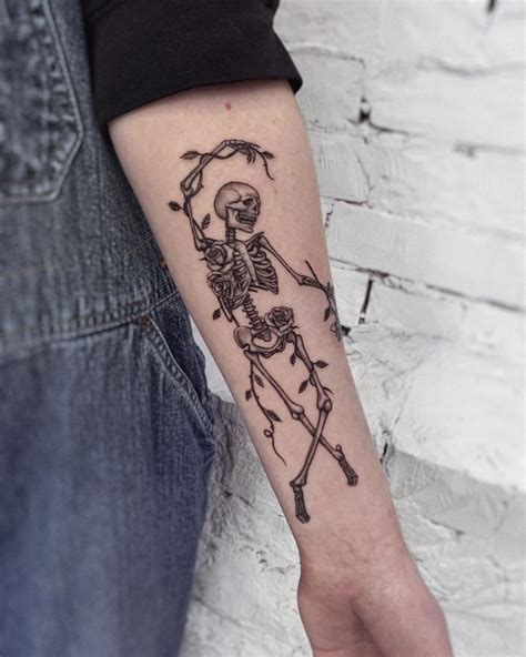 Skeleton tattoo - Tattoo Designs for Women - Skeleton tattoo