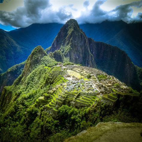 Intensely Colored Overview of Machu Picchu, Peru image - Free stock photo - Public Domain photo ...