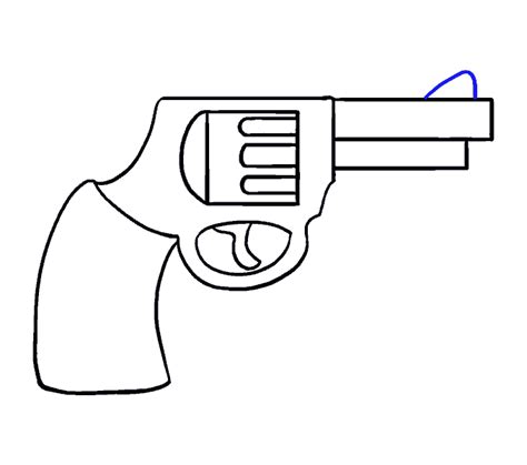 nerf gun drawing easy - diyoceanresinarttutorial