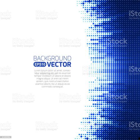 Tech Blue Background Stock Illustration - Download Image Now ...