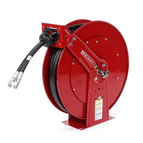 TH88050 OMP - 1/2 in. x 50 ft. Heavy Duty Twin Hydraulic Hose Reel - Hose, Cord and Cable Reels ...