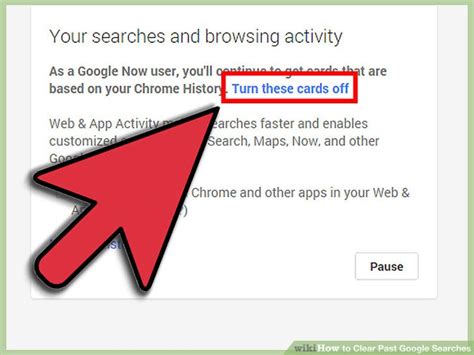 3 Ways to Clear Past Google Searches - wikiHow